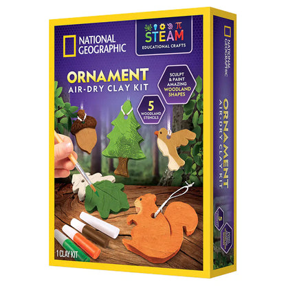 National Geographic Air-Dry Clay Pottery Craft Kit