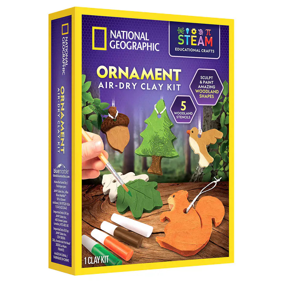 National Geographic Air-Dry Clay Pottery Craft Kit