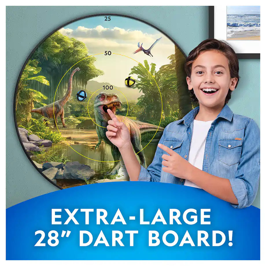 National Geographic Glow-In-The-Dark Dartboard Game Set