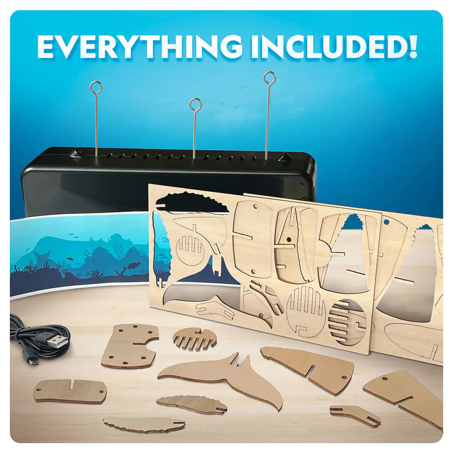 NG Motorized Whale Model
