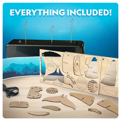NG Motorized Whale Model