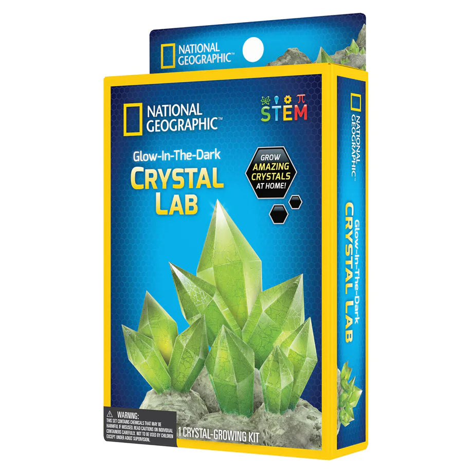 National Geographic Carded Glow-In-The-Dark Crystal Lab