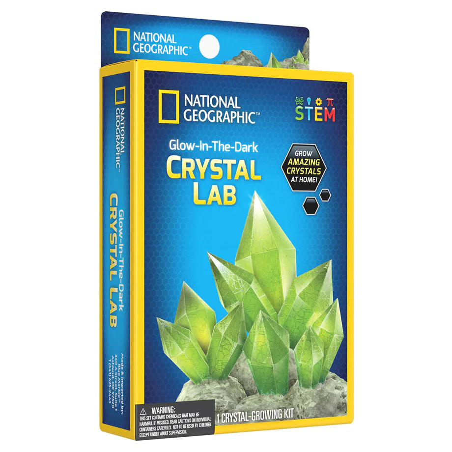 National Geographic Carded Glow-In-The-Dark Crystal Lab