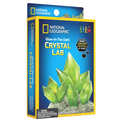 National Geographic Carded Glow-In-The-Dark Crystal Lab