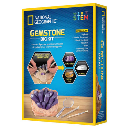 National Geographic Gemstone Dig Kit
