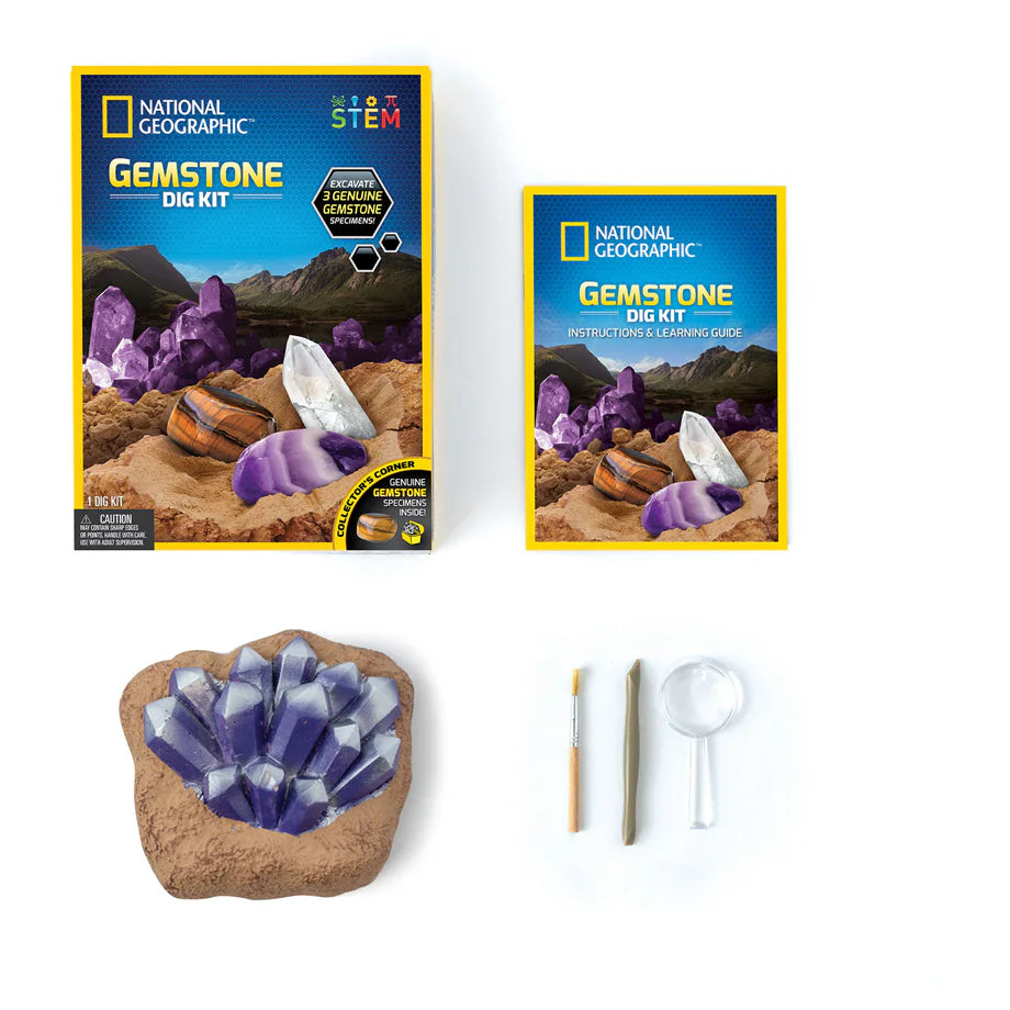 National Geographic Gemstone Dig Kit