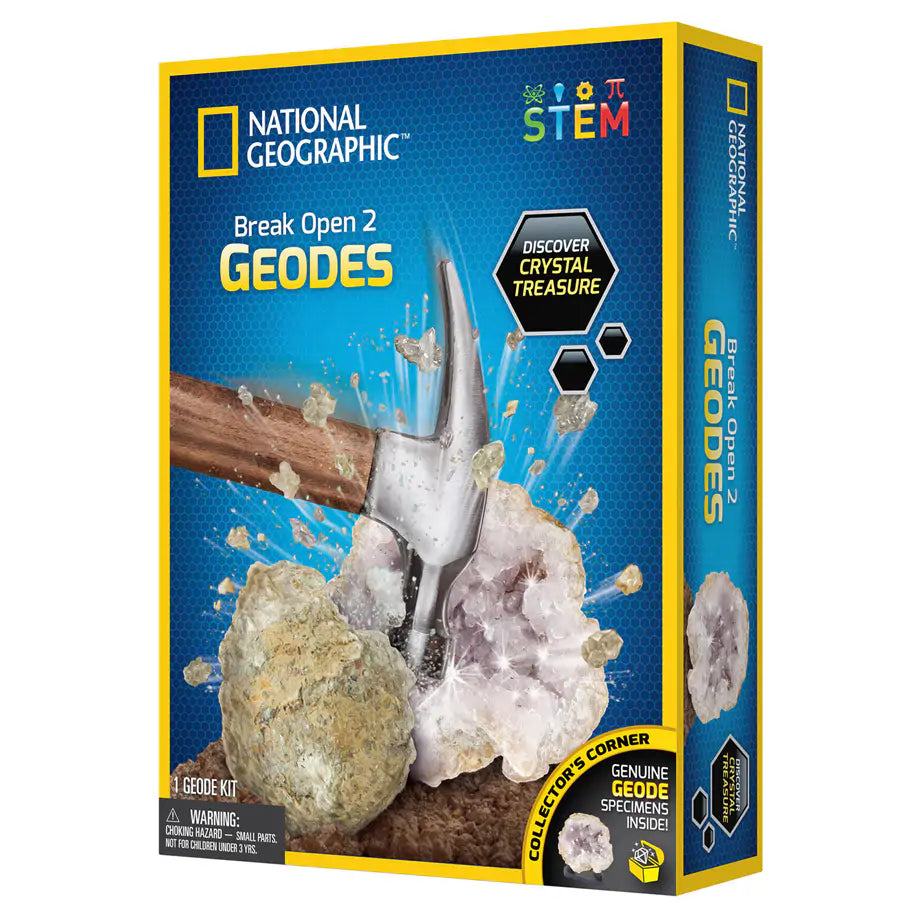 National Geographic Break Open 2 Geodes