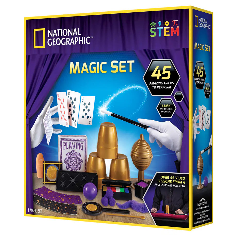 National Geographic Magic Set 45 Tricks