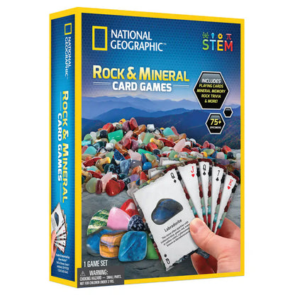 National Geographic Rock & Mineral Card Games