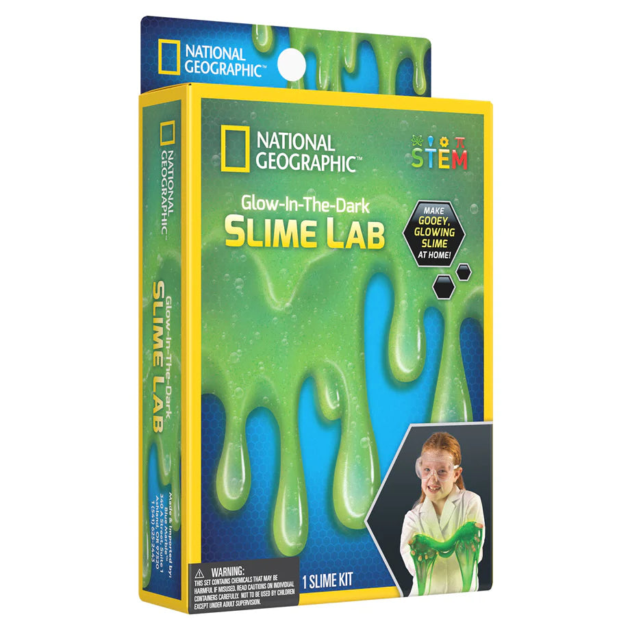 NG Carded Glow-In-The-Dark Slime Lab