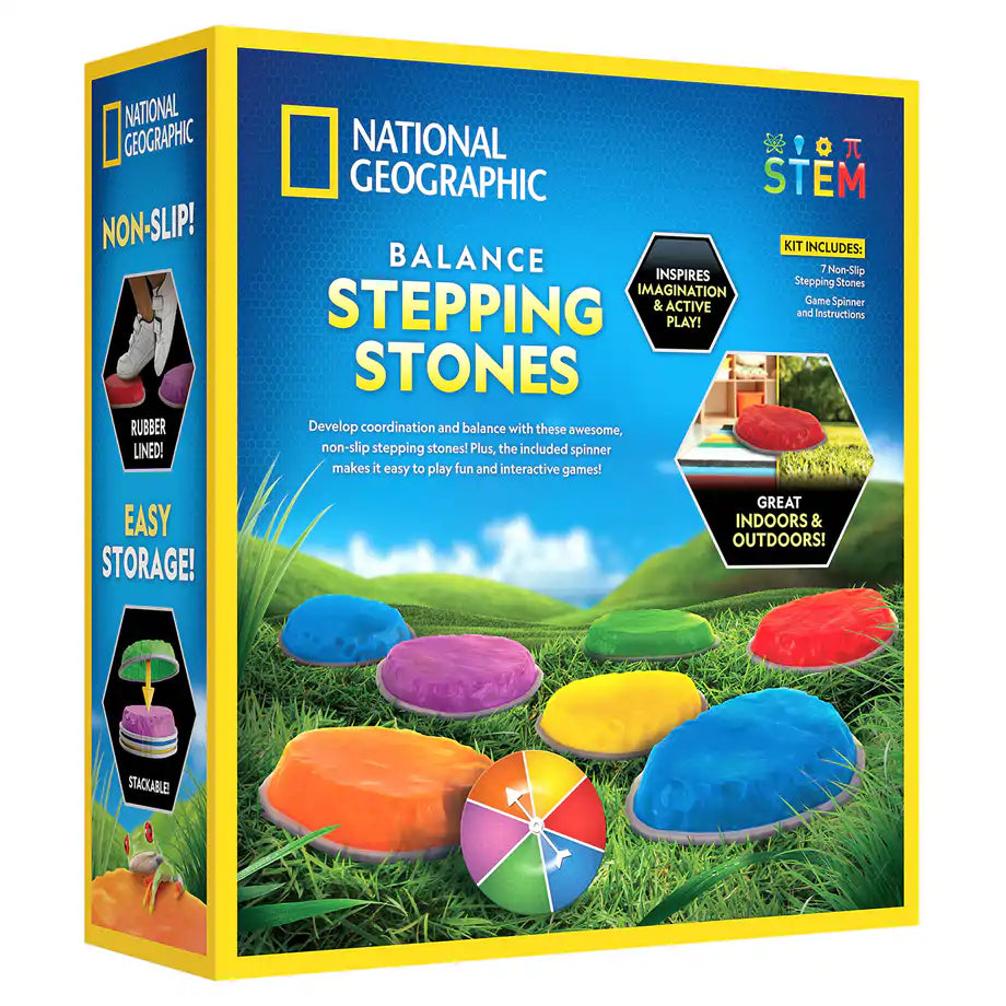 National Geographic Balance Stepping Stones 7 pcs