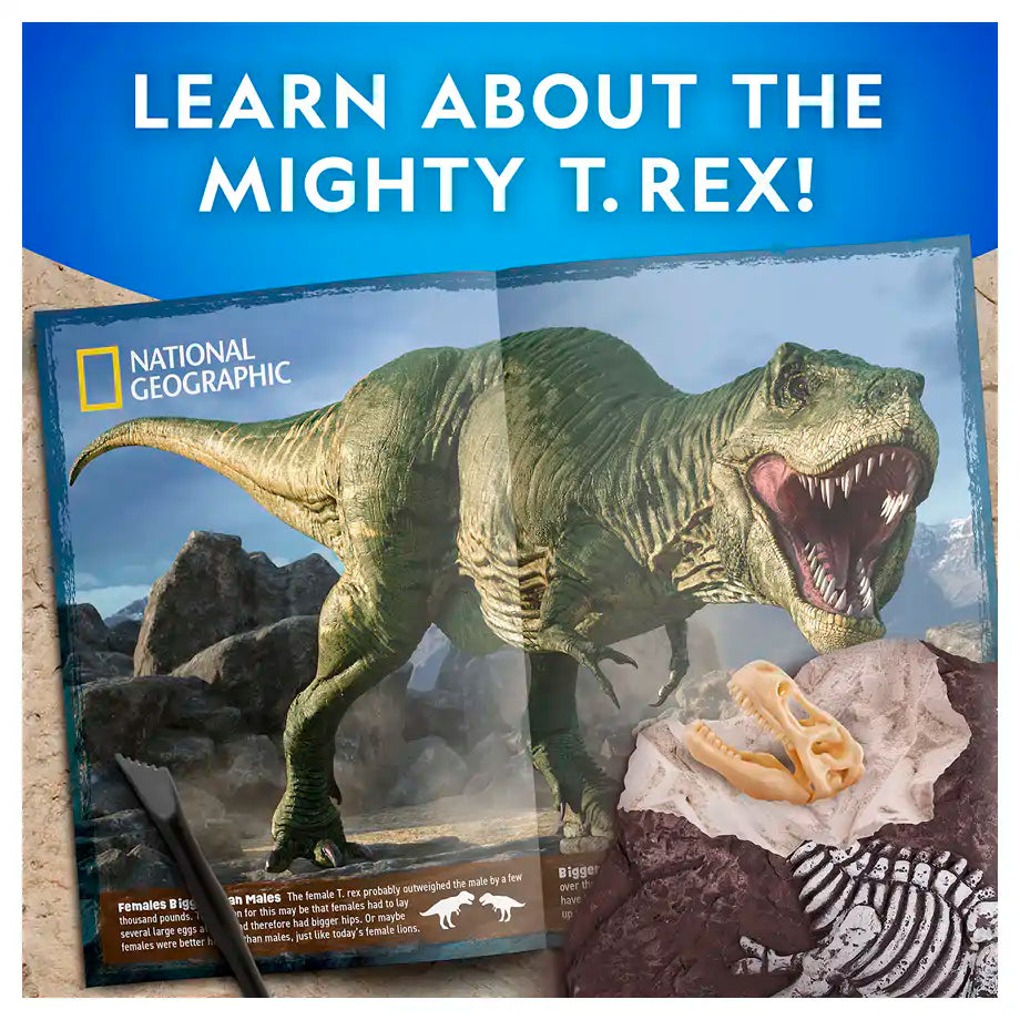 National Geographic Tyrannosaurus Rex Dig Kit