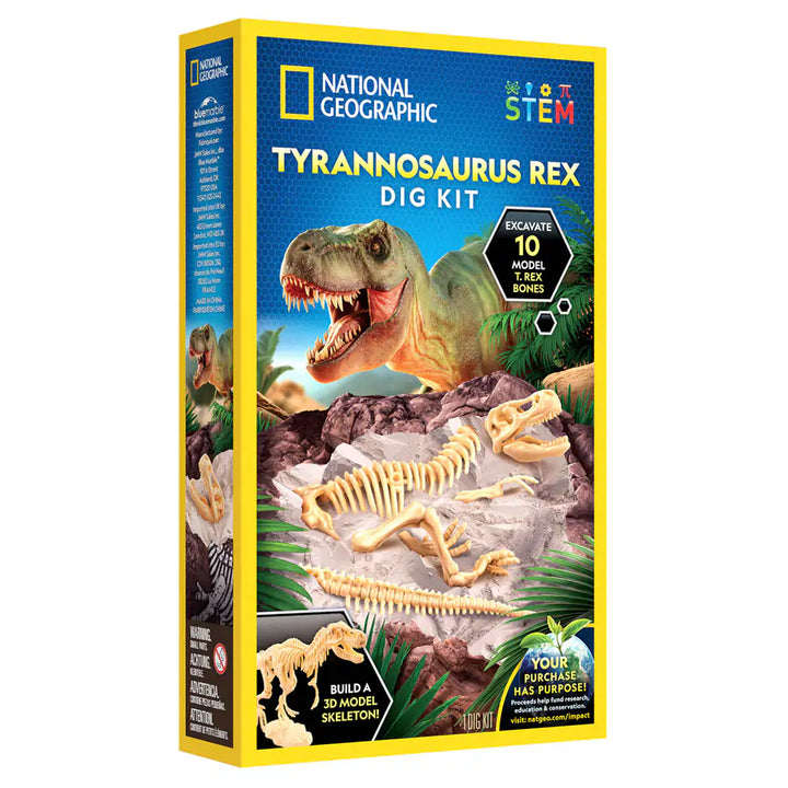 Tyrannosaurus Rex Dig Kit by National Geographic | Halamama