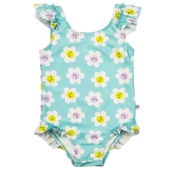 Zoocchini Ruffled Swimsuit Daisy