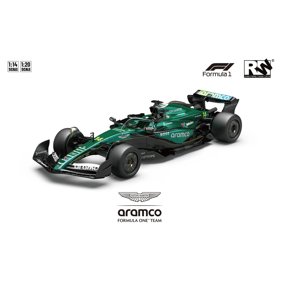 RW Aston Martin Aramco Formula 1 RC Car (1:14 Scale)
