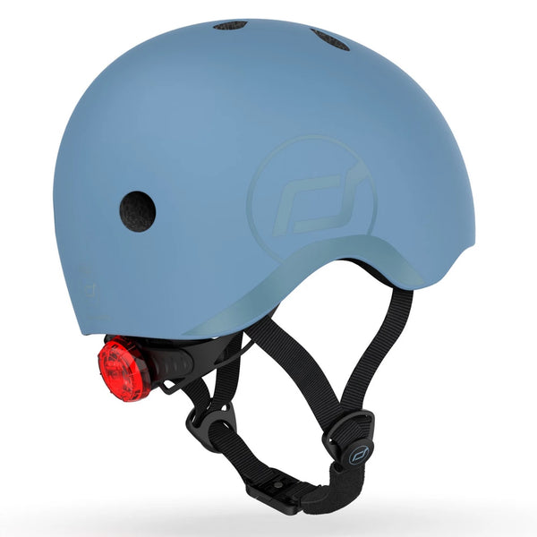 Scoot & Ride Kid Helmet S-M Steel
