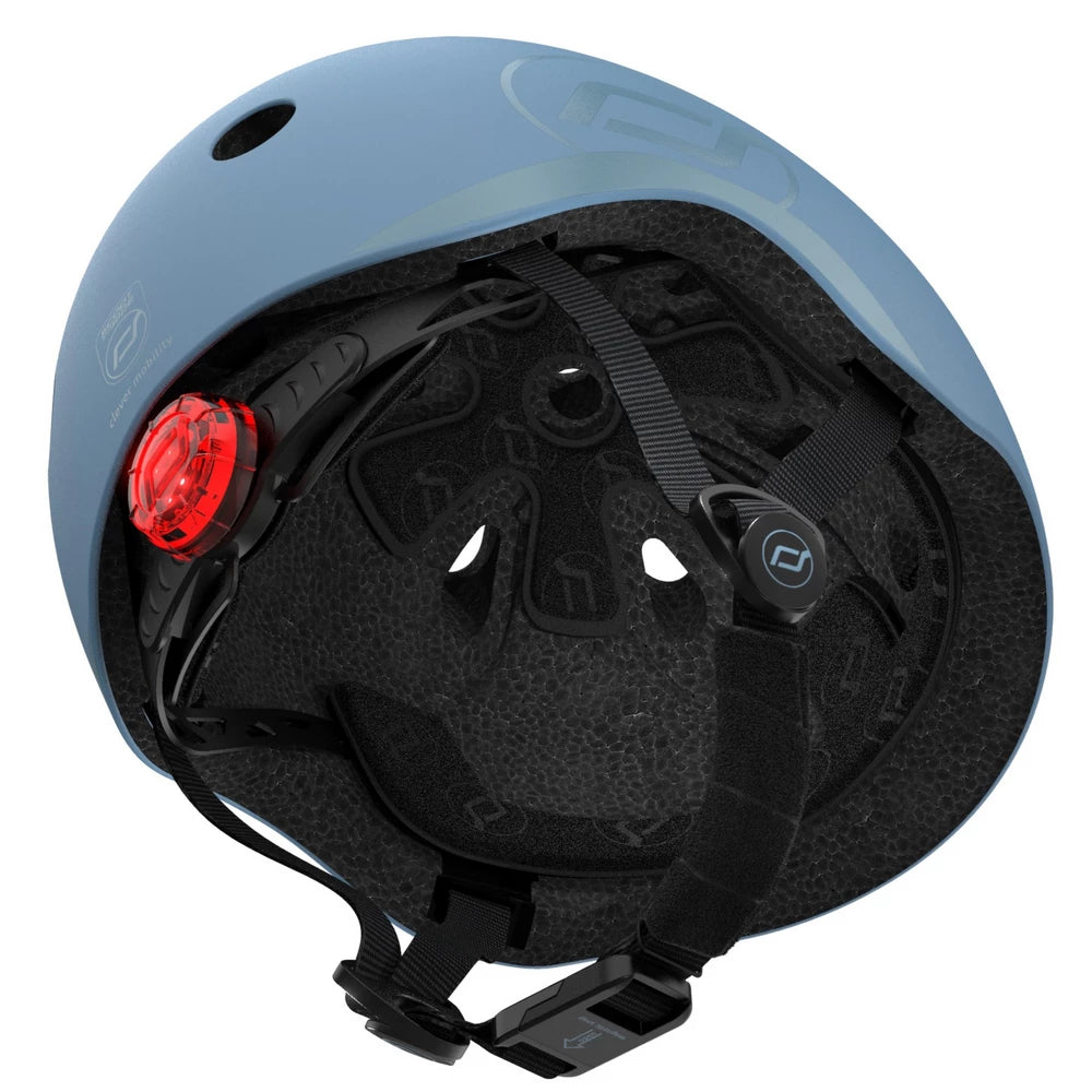 Scoot & Ride Kid Helmet S-M Steel