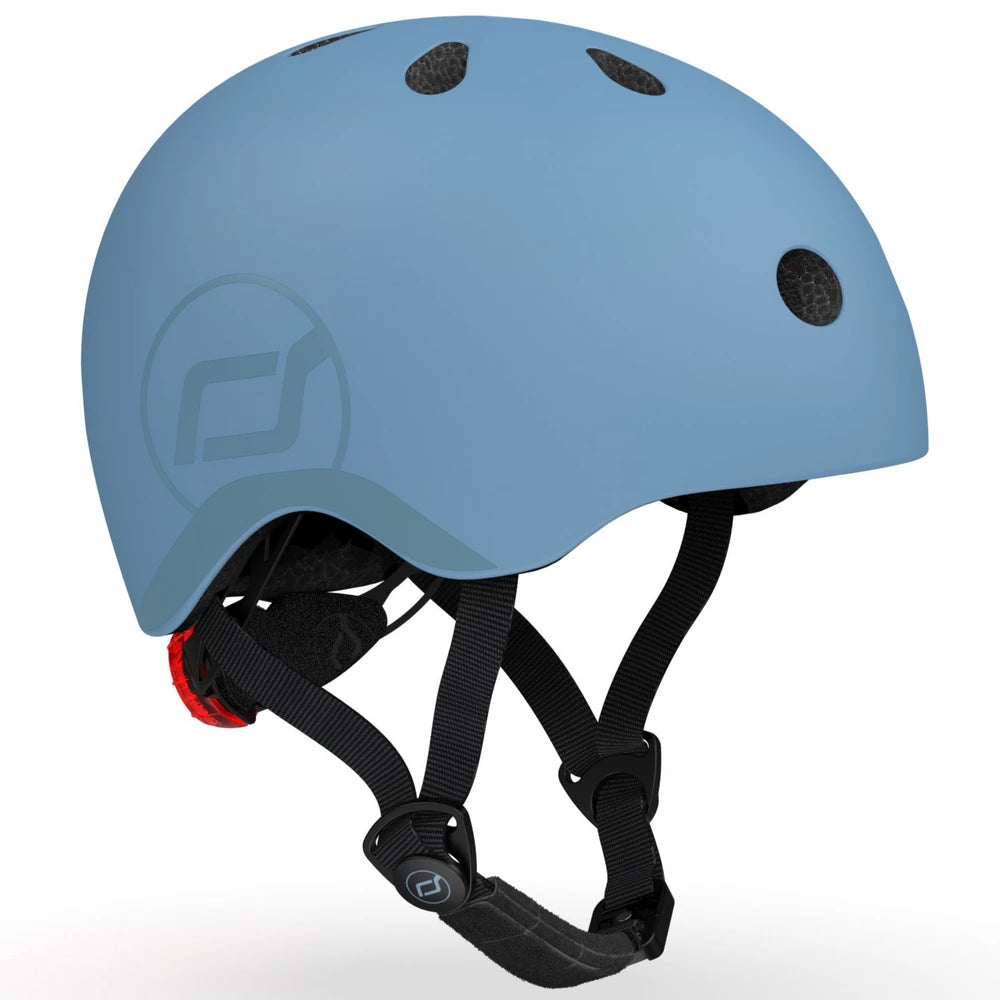 Scoot & Ride Kid Helmet S-M Steel
