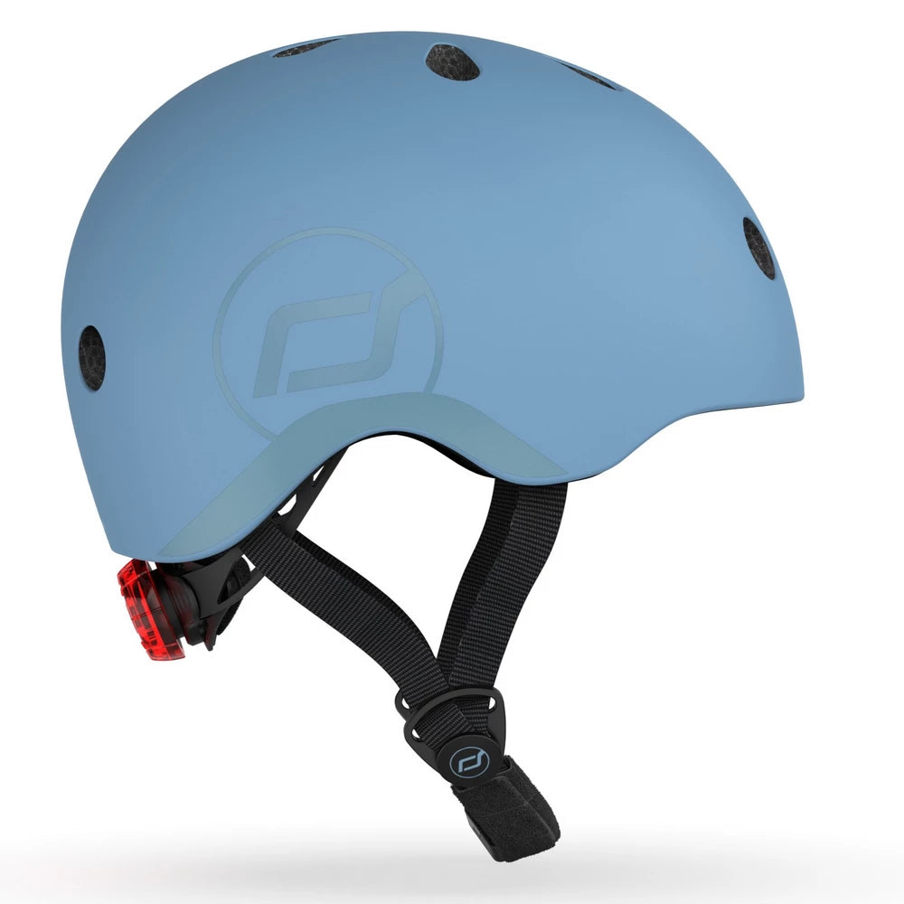 Scoot & Ride Kid Helmet S-M Steel