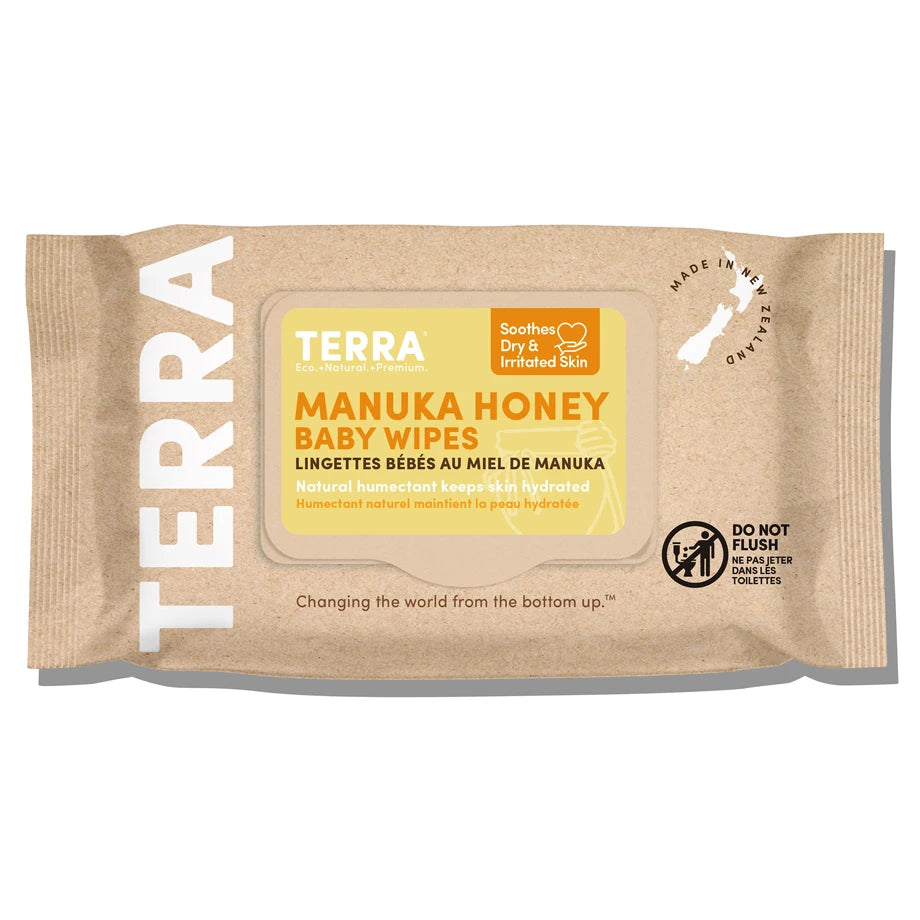 Terra Baby Wipes 70s (Manuka Honey)