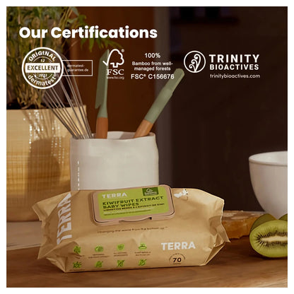 Terra Baby Wipes 70s (Manuka Honey)