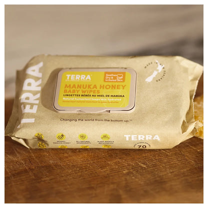 Terra Baby Wipes 70s (Manuka Honey)
