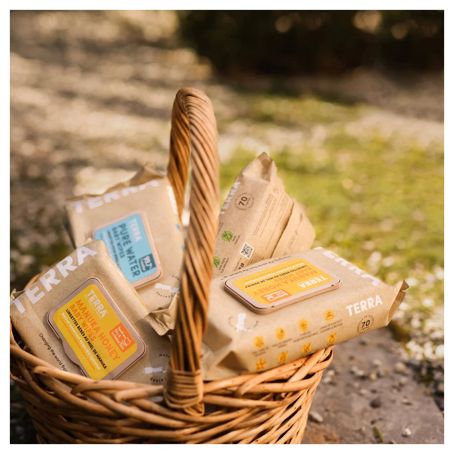 Terra Baby Wipes 70s (Manuka Honey)
