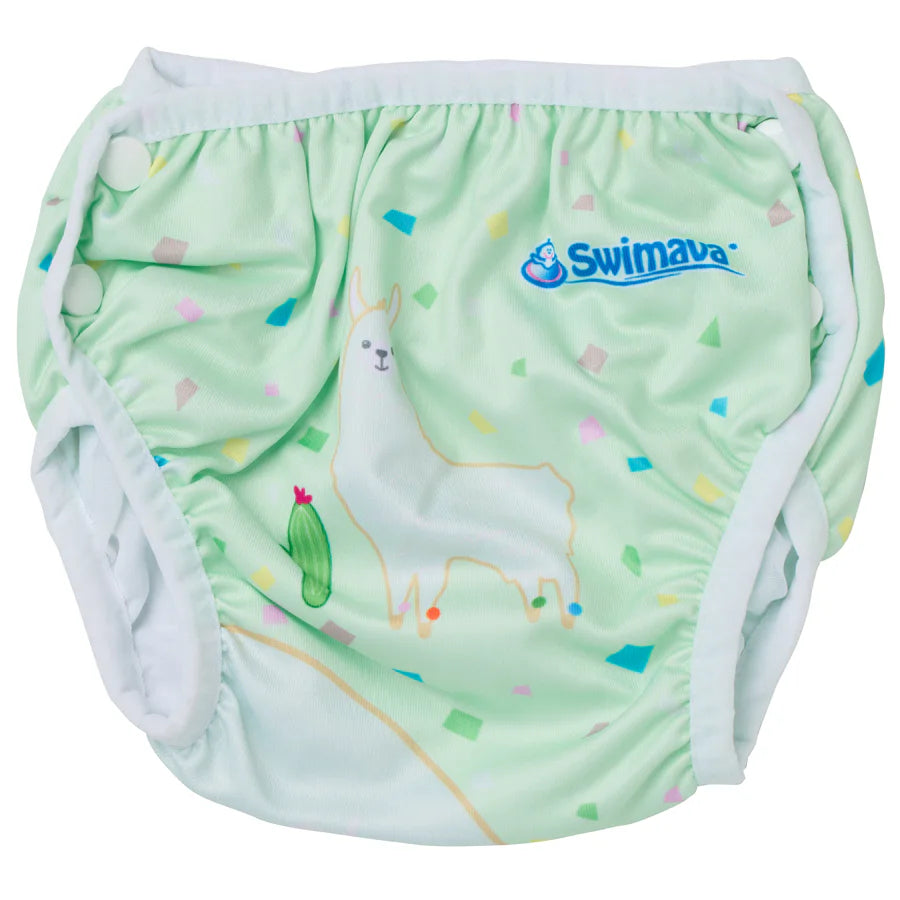 Swimava Baby Swim Diaper Llama Drama