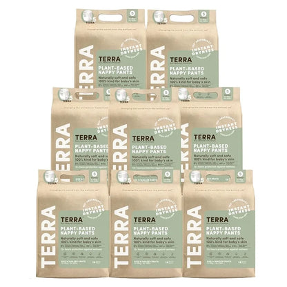 Terra Nappy Pants 14s Pack of 8 (Walker)