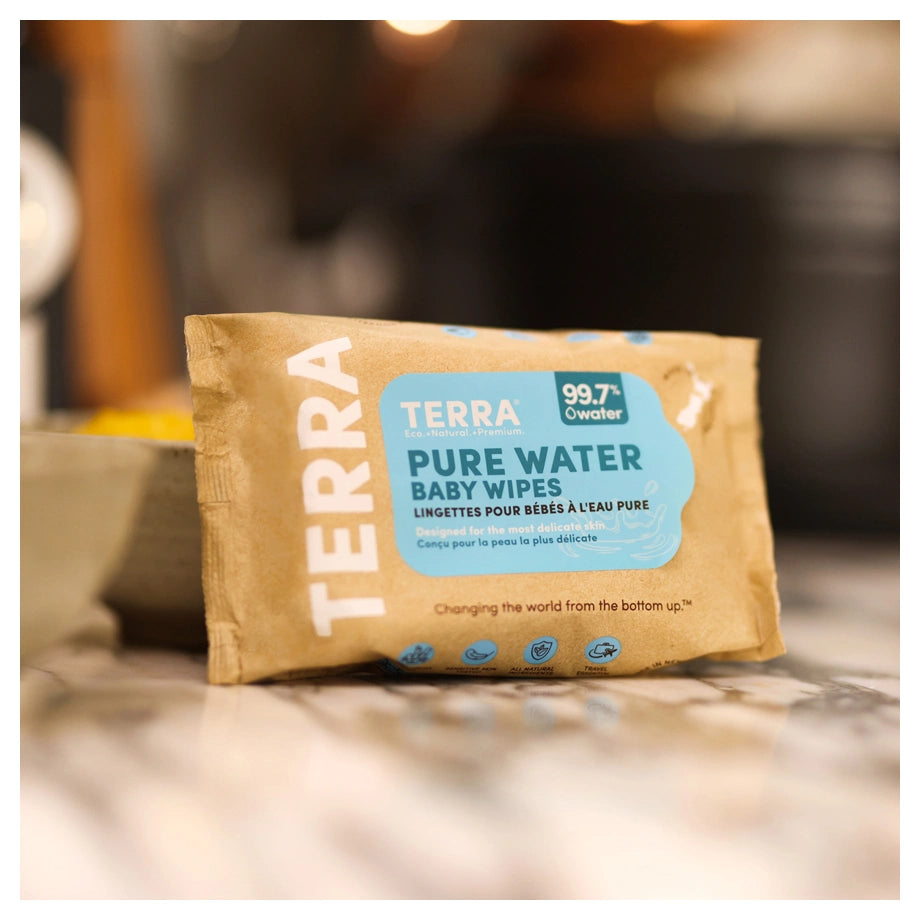 Terra Baby Wipes 10s (Water)