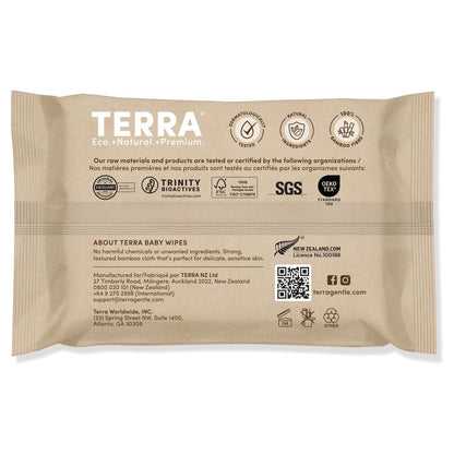 Terra Baby Wipes 10s (Manuka Honey)
