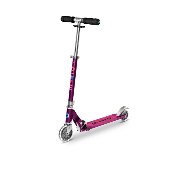 Micro Scooter Sprite Purple Stripe LED