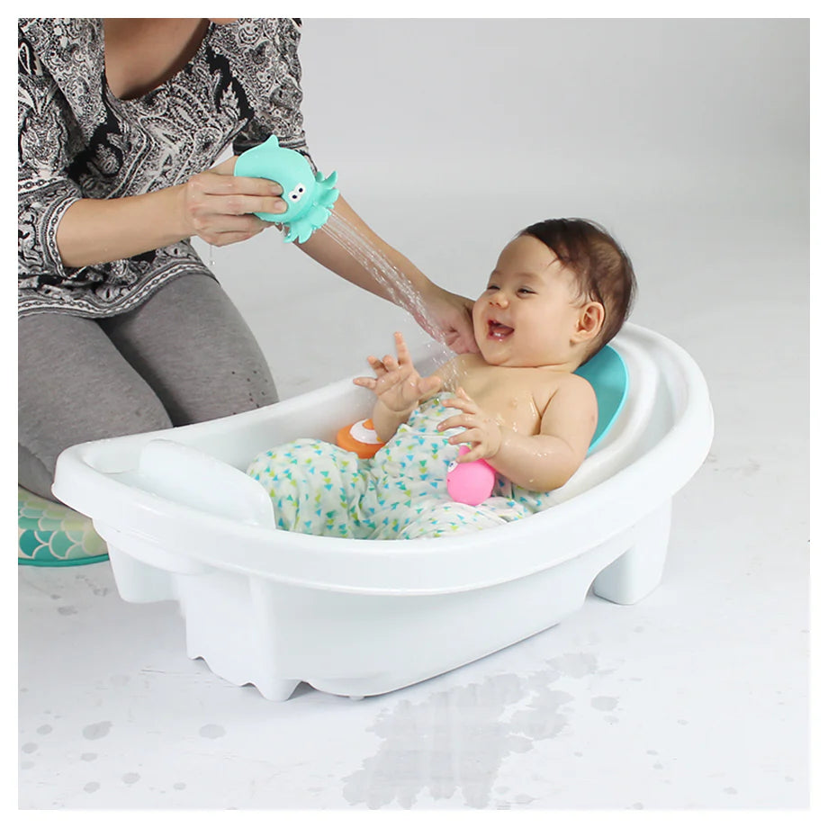 Spuddies Bath Scrubbies (Pink/turquoise)