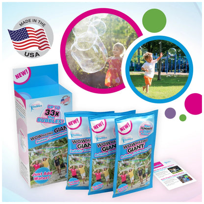 South Beach Bubbles WOWmazing Giant Bubble Concentrate Refill (3-Pack)