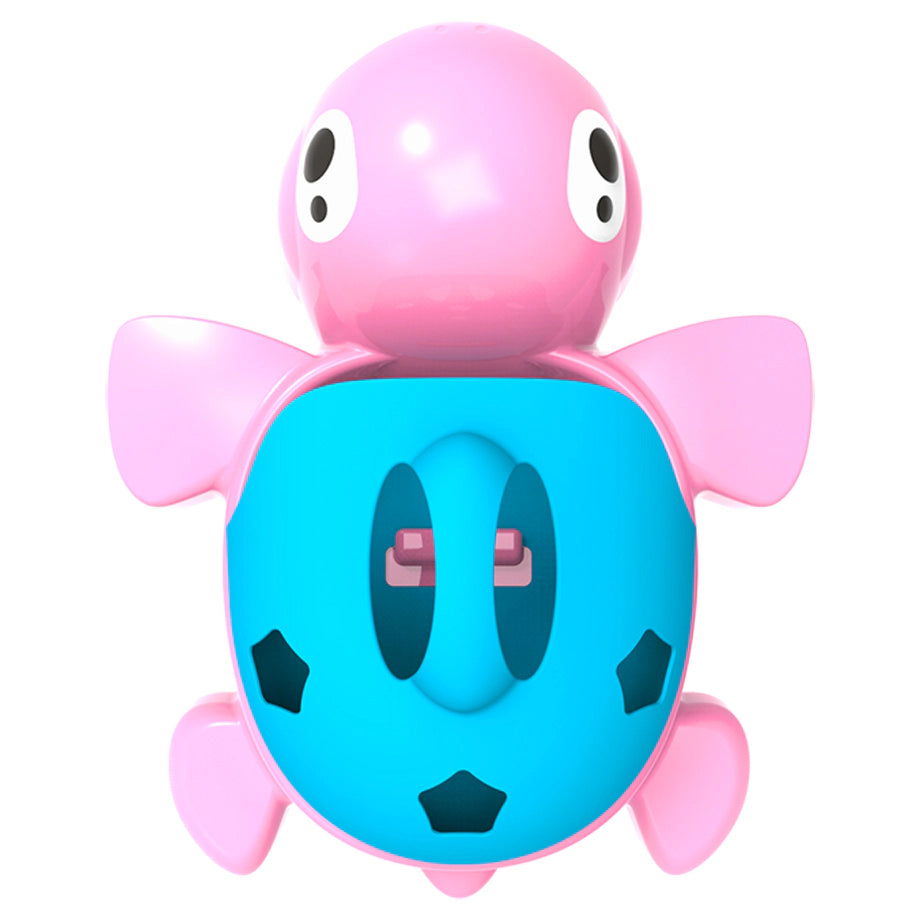 Spuddies Sea Turtle Bath Toy Organizer (Pink /Blue)