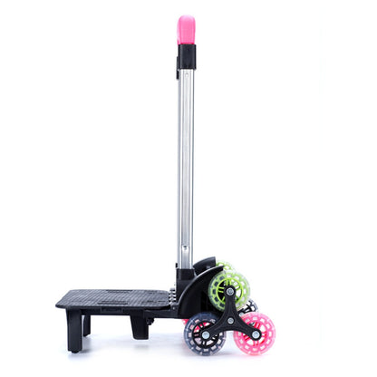 Eazy Kids Universal School Bag TROLLEY (Pink)