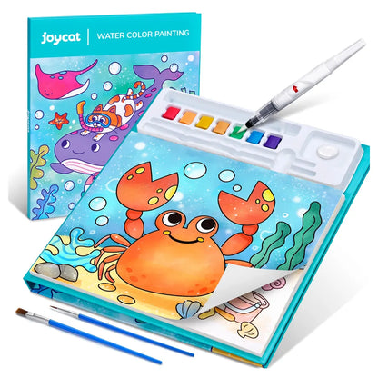 Joycat Ocean Watercolor Painting Book
