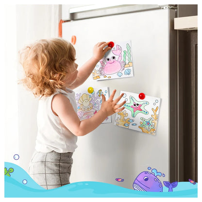 Joycat Ocean Watercolor Painting Book