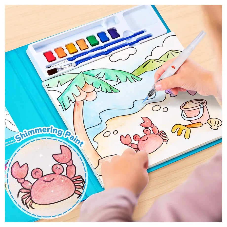 Joycat Ocean Watercolor Painting Book