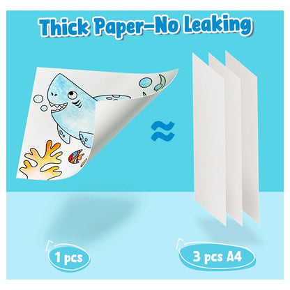 Joycat Ocean Watercolor Painting Book