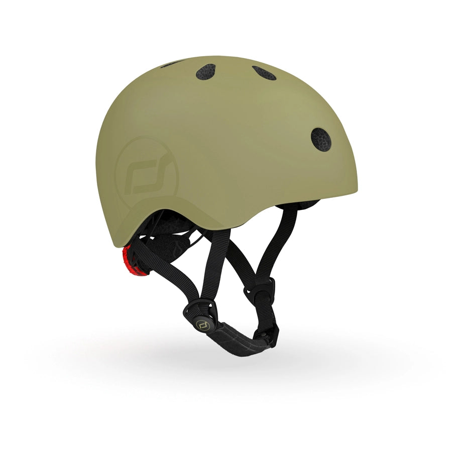 Scoot & Ride Kid Helmet S-M (Olive)