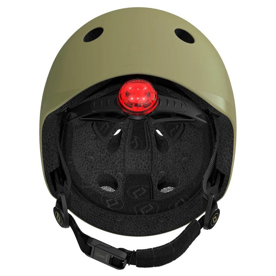 Scoot & Ride Kid Helmet S-M (Olive)