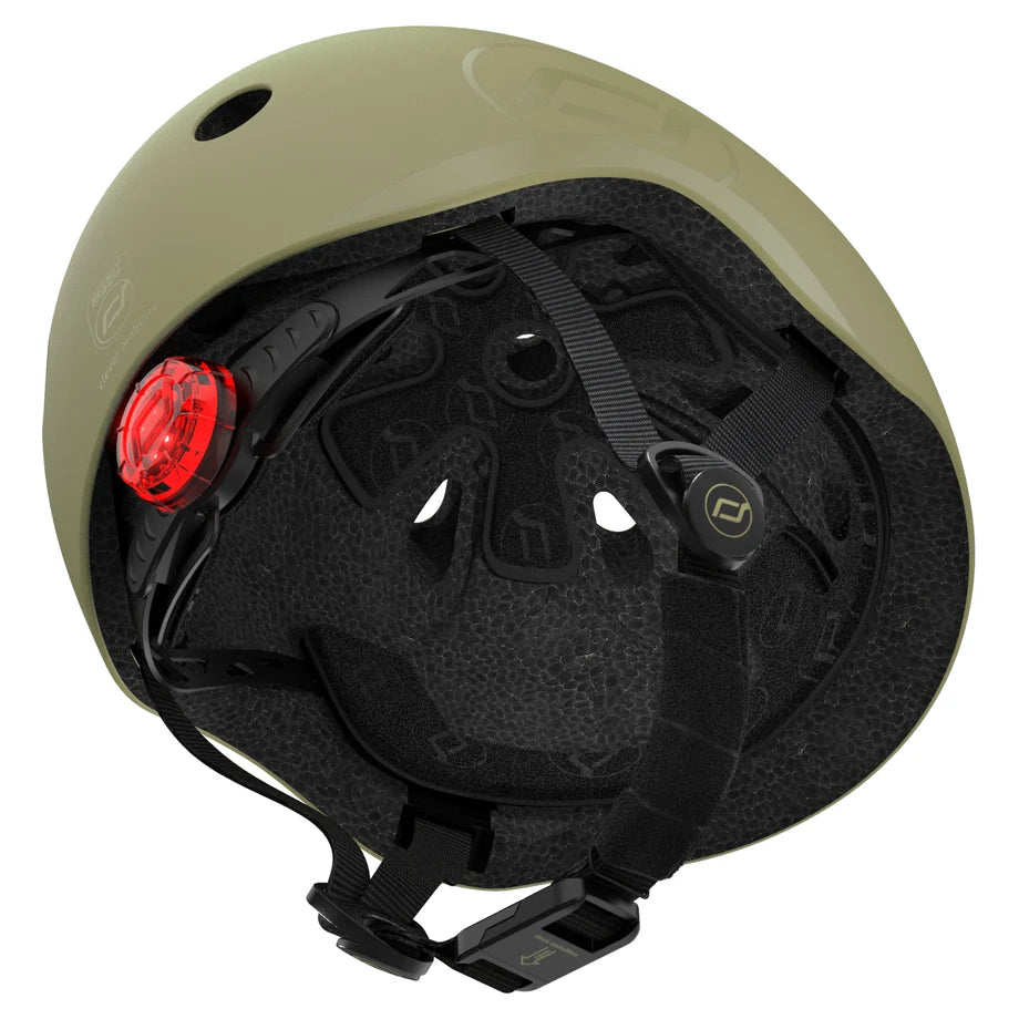 Scoot & Ride Kid Helmet S-M (Olive)