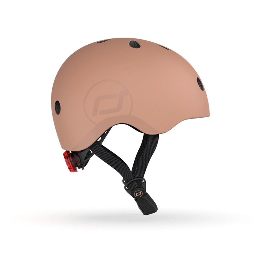 Scoot & Ride Kid Helmet S-M (Mocha)