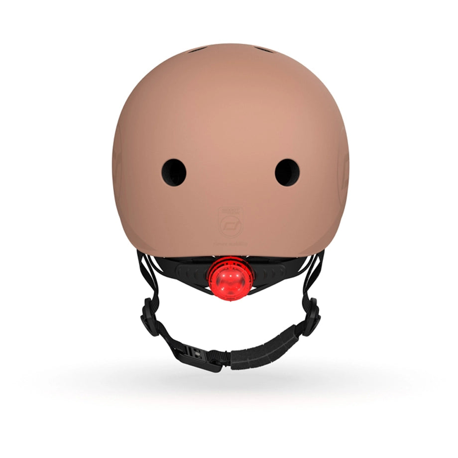 Scoot & Ride Kid Helmet S-M (Mocha)