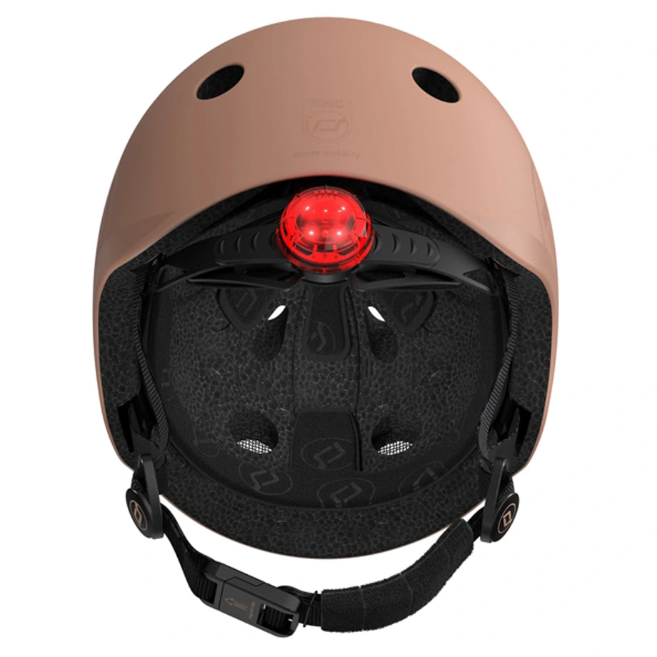 Scoot & Ride Kid Helmet S-M (Mocha)