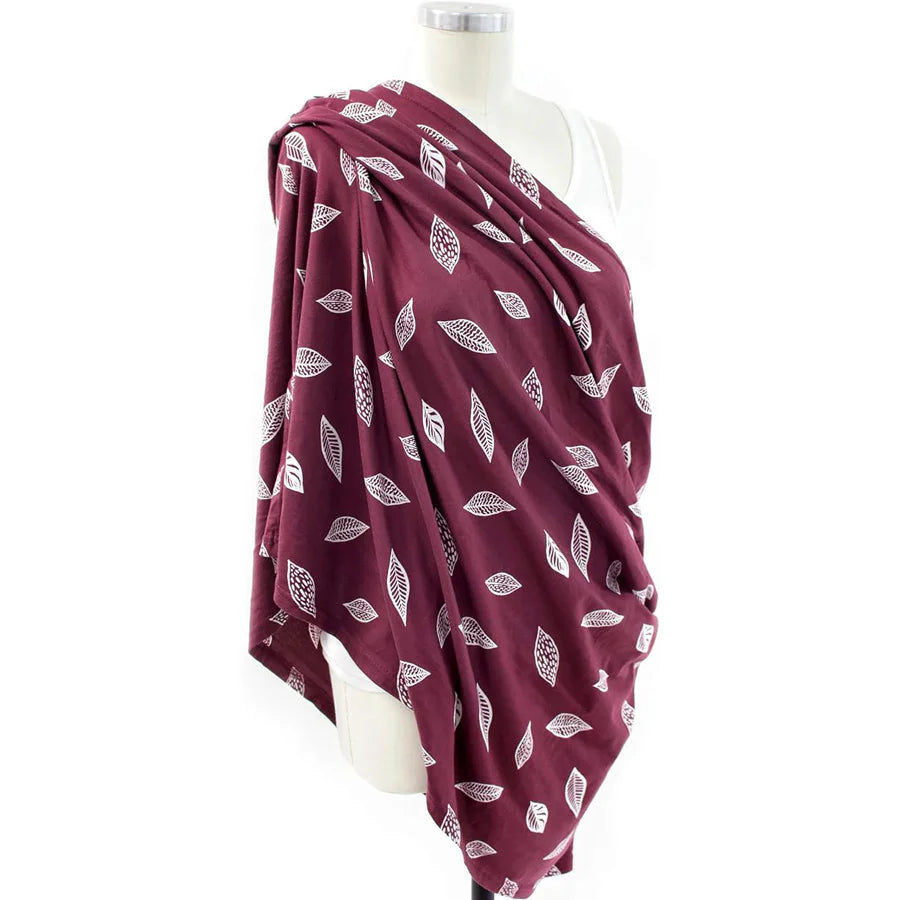 Bebe Au Lait Plum Jersey Nursing Scarf Bebe Au Lait Plum Jersey Nursing Scarf