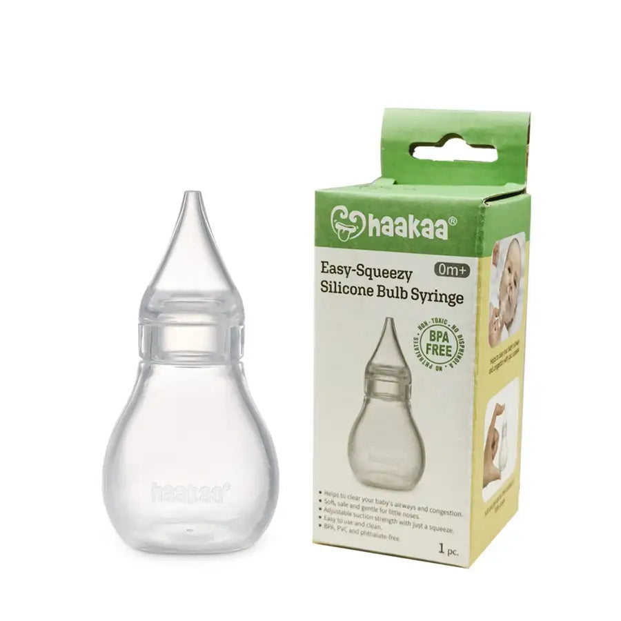 Haakaa - Easy- Squeezy Silicone Bulb Syringe
