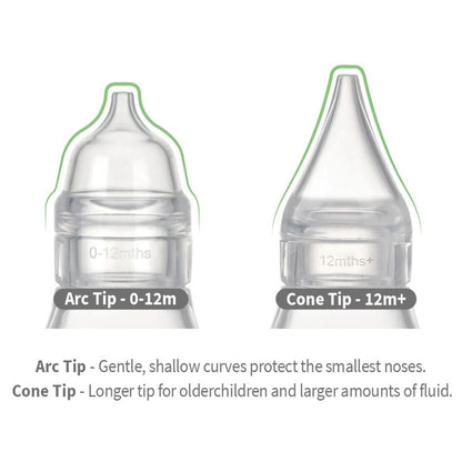 Haakaa Easy Silicone Nasal Snot Aspirator (2 Tips)