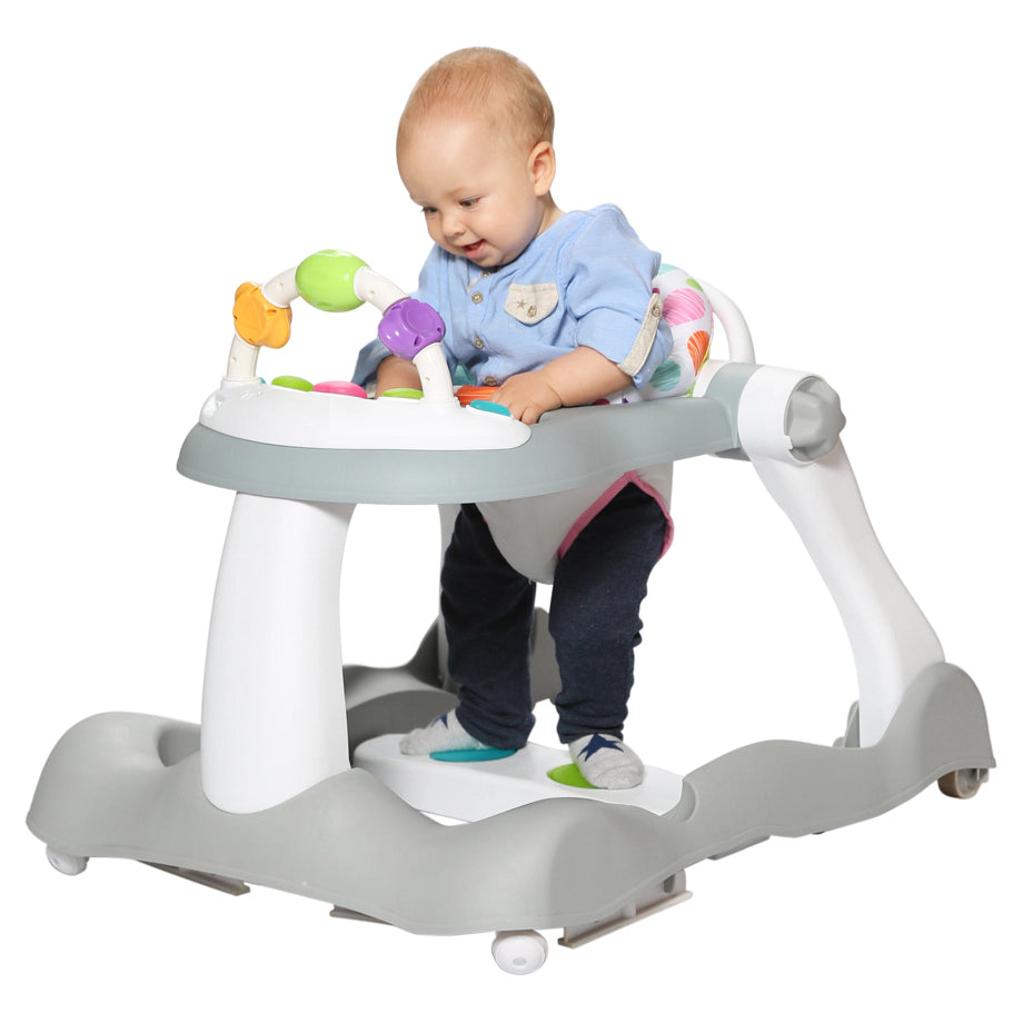 Spuddies Bouncy Steps Walker (Grey)